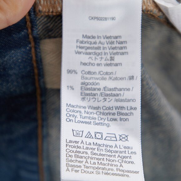 Madewell The Longline Straight Jeans Women's Size 26 - Picture 6 of 7